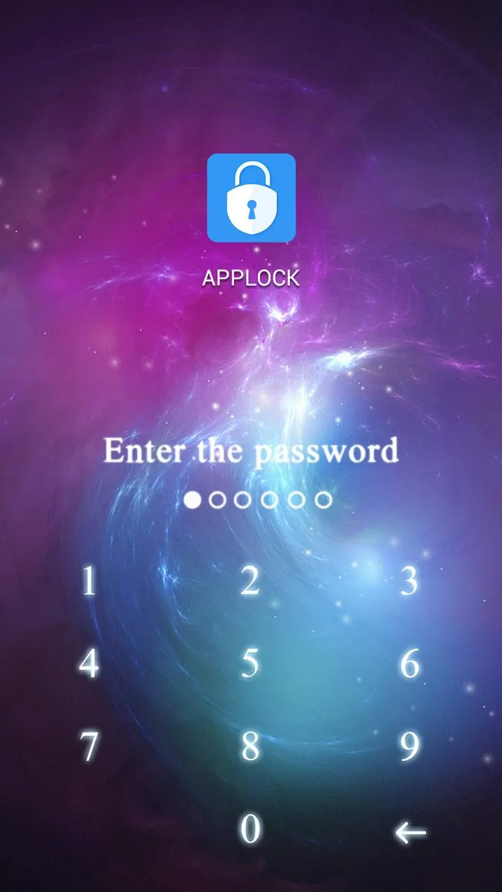 Applock theme Dream Sky | Indus Appstore | Screenshot