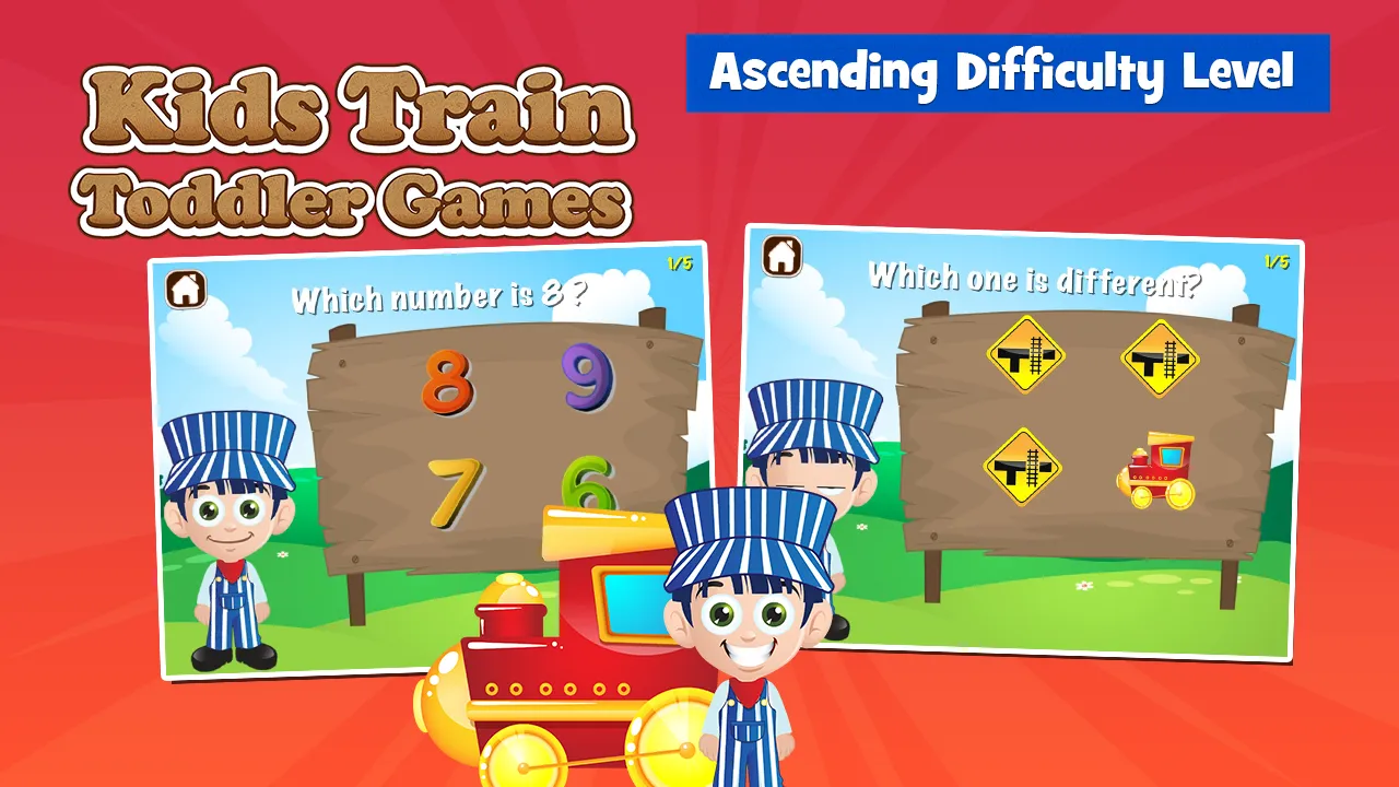 Toddler Train Games | Indus Appstore | Screenshot