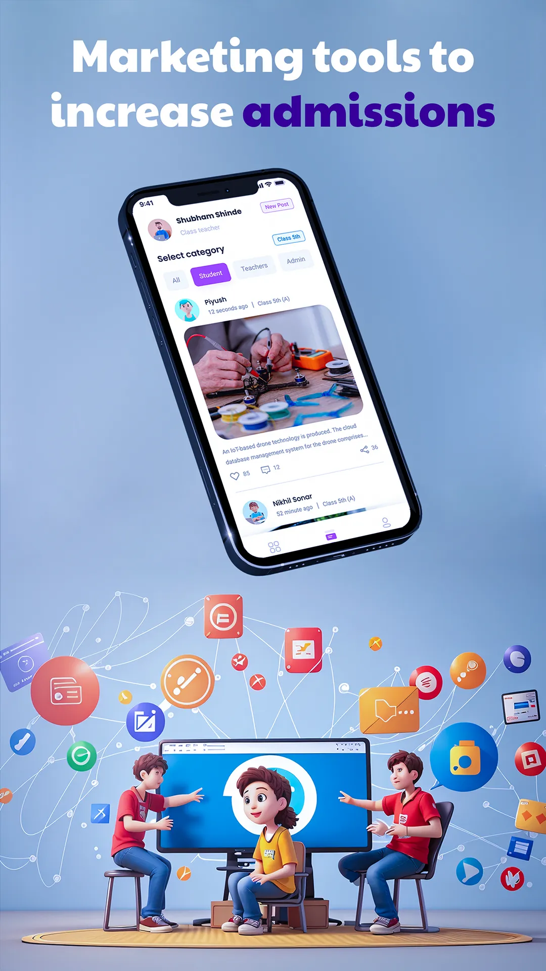 Unite ERP: School, College App | Indus Appstore | Screenshot
