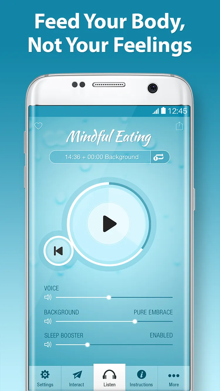 Mindful Eating Hypnosis | Indus Appstore | Screenshot