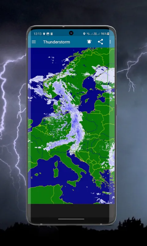 Thunderstorm- weather warnings | Indus Appstore | Screenshot