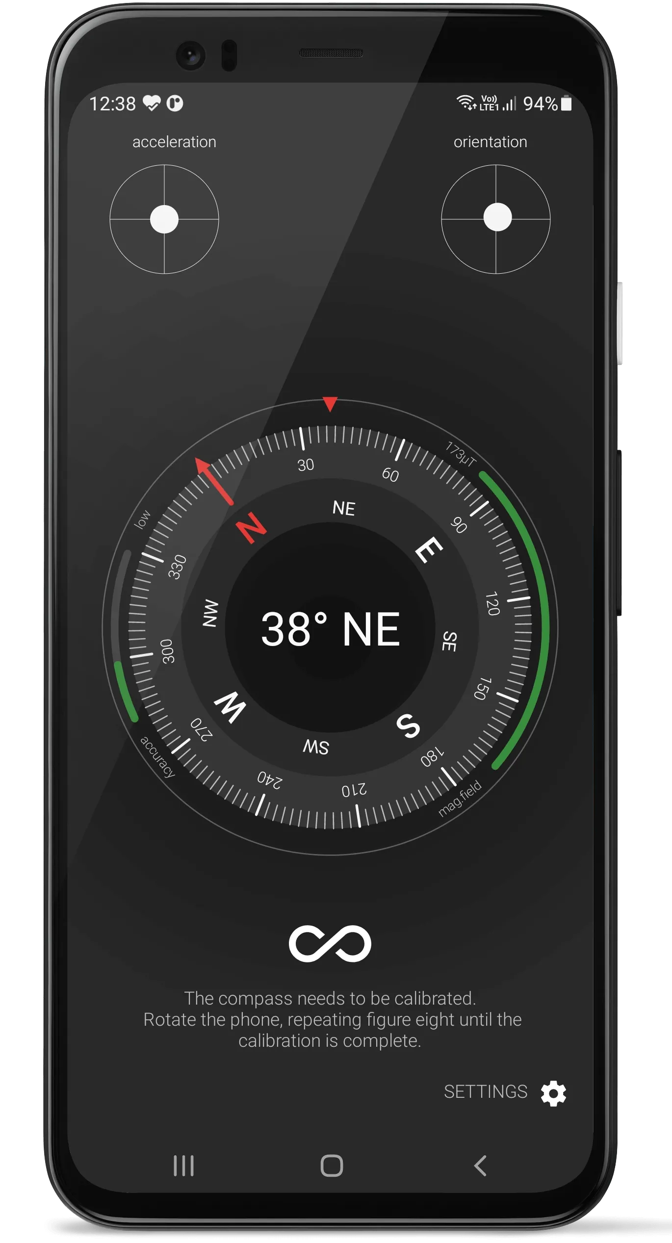 Digital Compass - Smart Tool | Indus Appstore | Screenshot