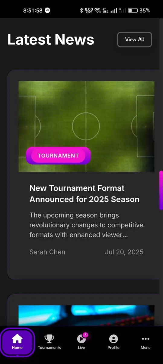Universal Esport | Indus Appstore | Screenshot