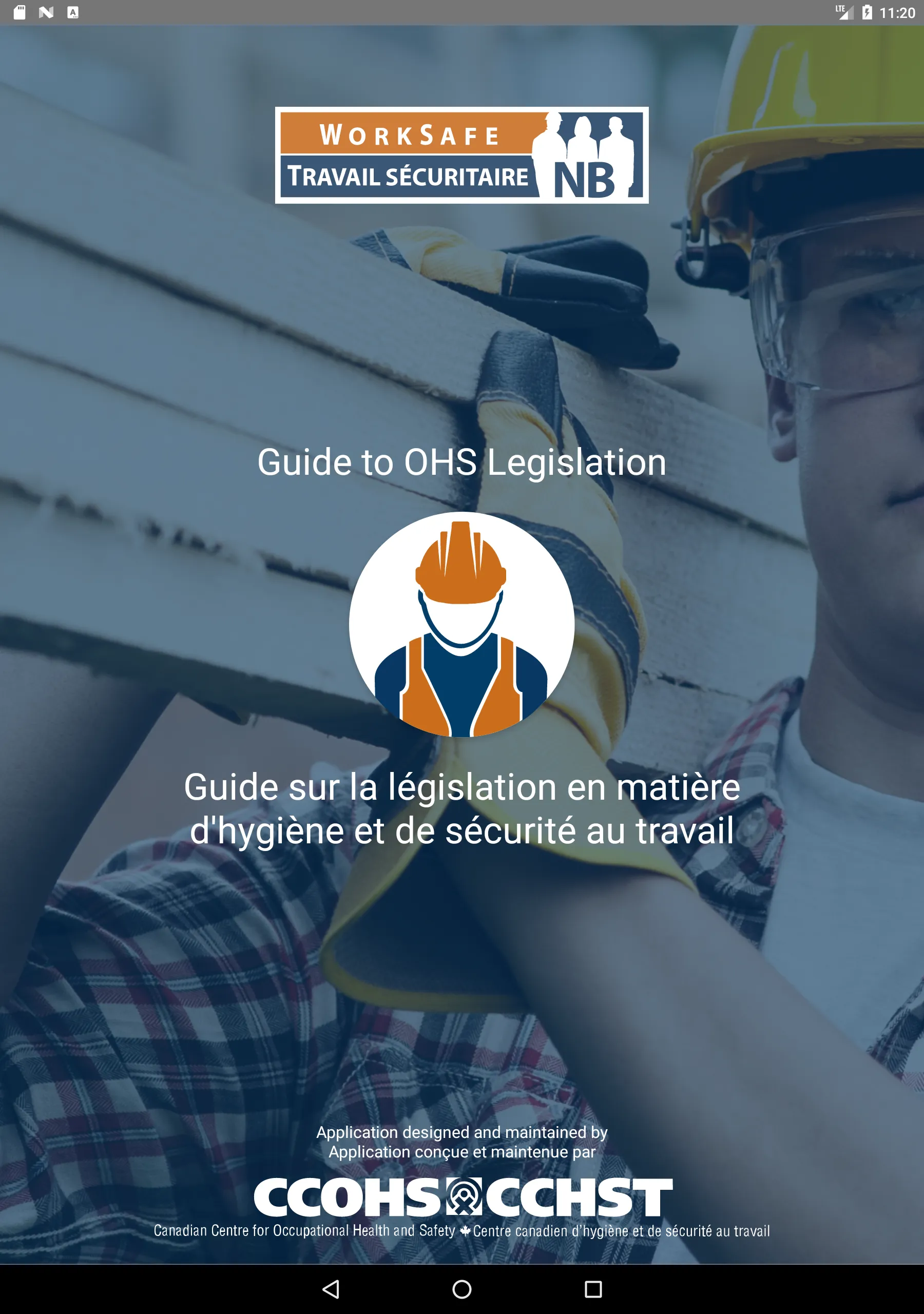 NB OHS Guide / Guide de SST NB | Indus Appstore | Screenshot