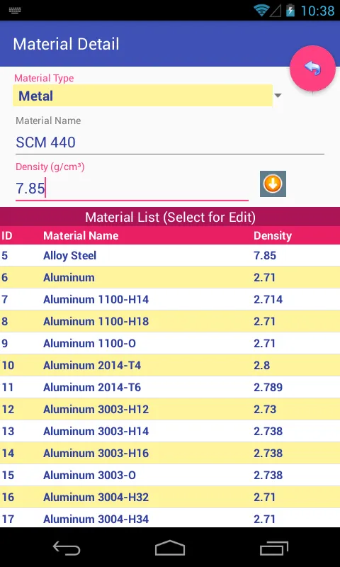 Weight Calculator | Indus Appstore | Screenshot