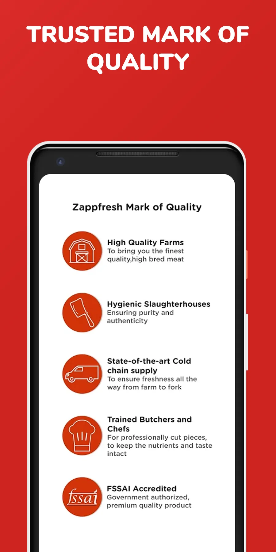 Zappfresh - Chicken, Mutton... | Indus Appstore | Screenshot