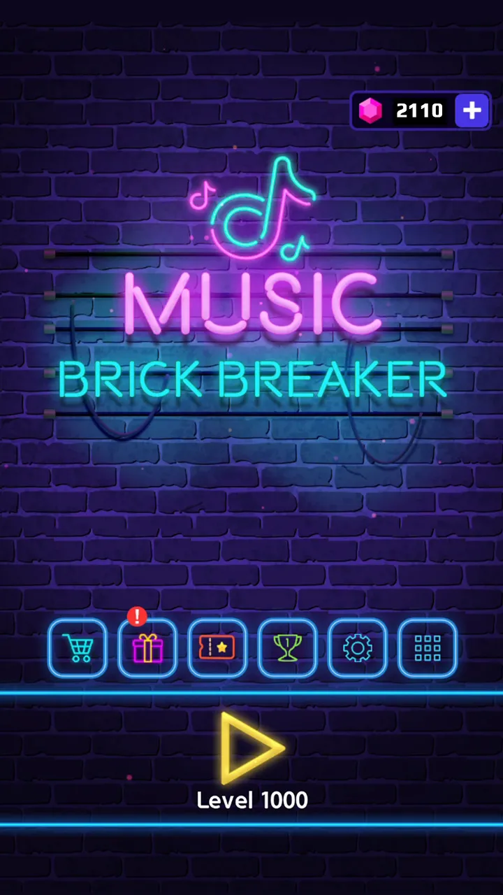 Brick Breaker Music : Amazing | Indus Appstore | Screenshot