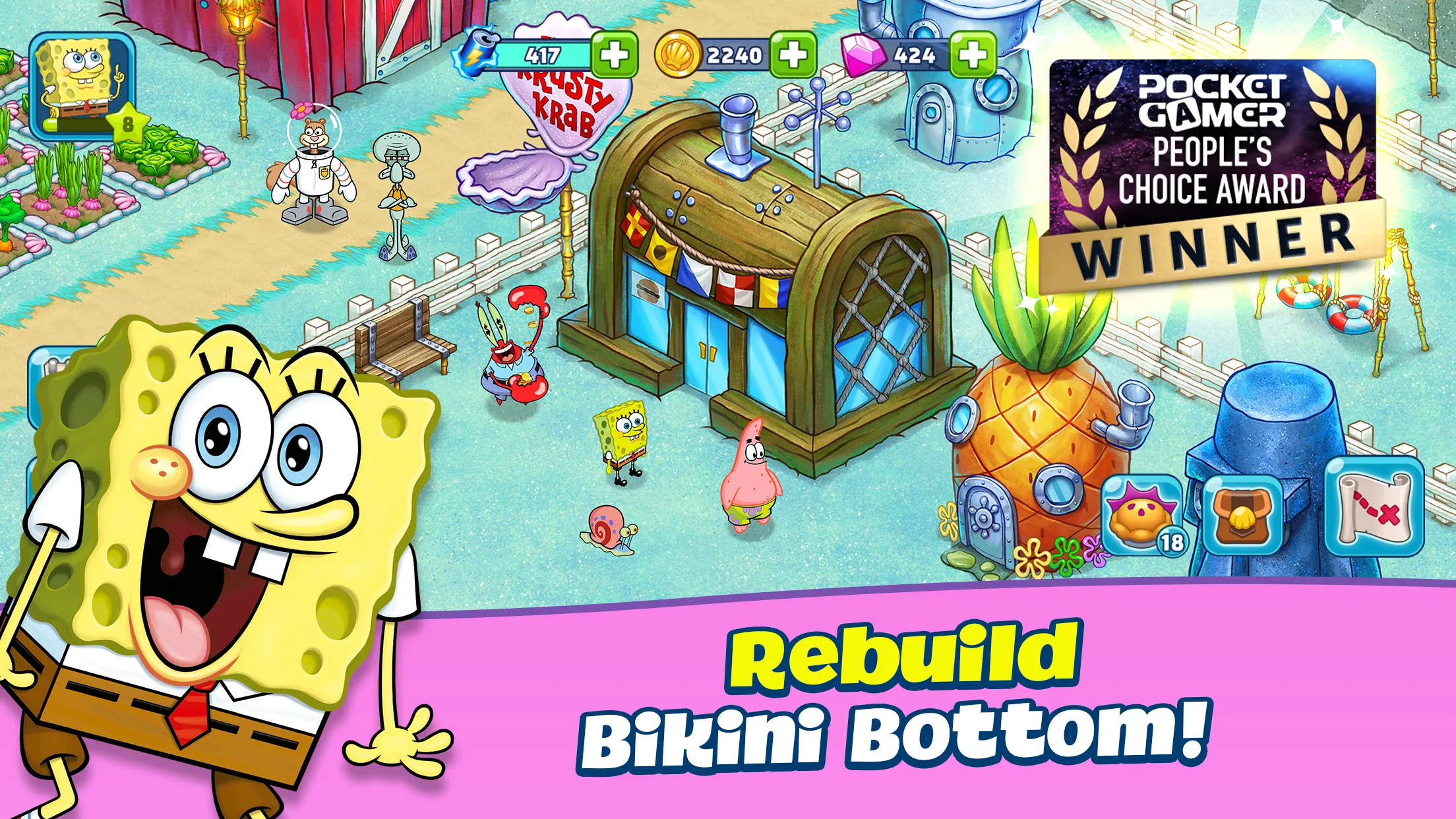 SpongeBob Adventures: In A Jam | Indus Appstore | Screenshot