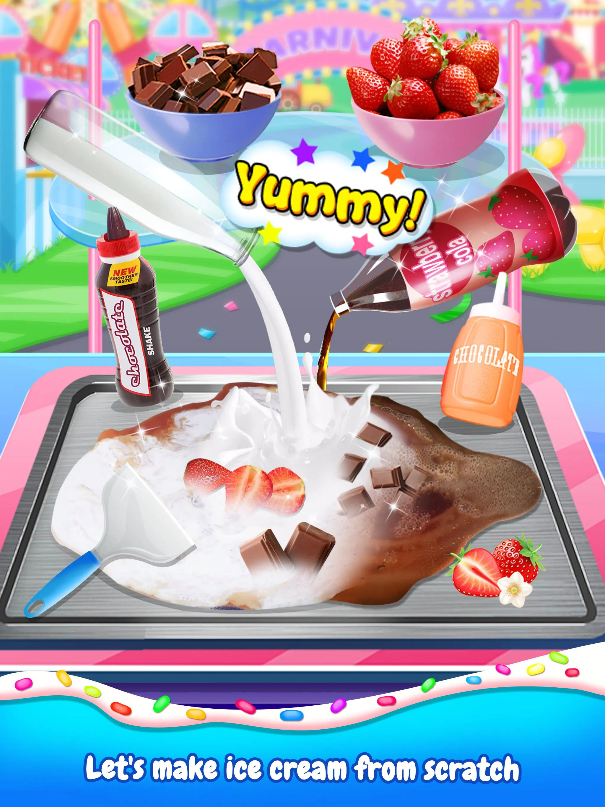 Frozen Ice Cream Roll Maker | Indus Appstore | Screenshot