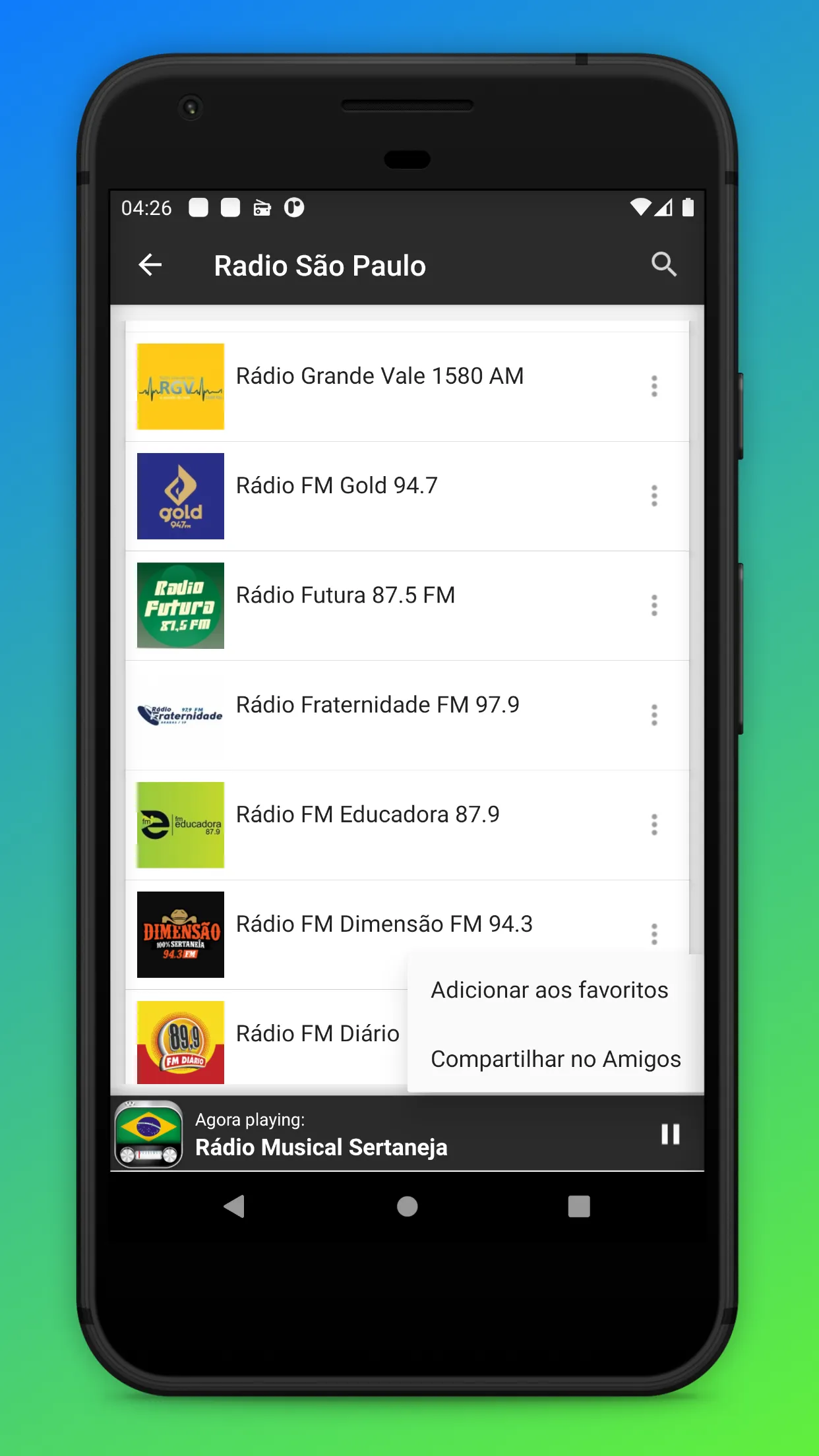 Radio Brasil - Radio Brazil FM | Indus Appstore | Screenshot