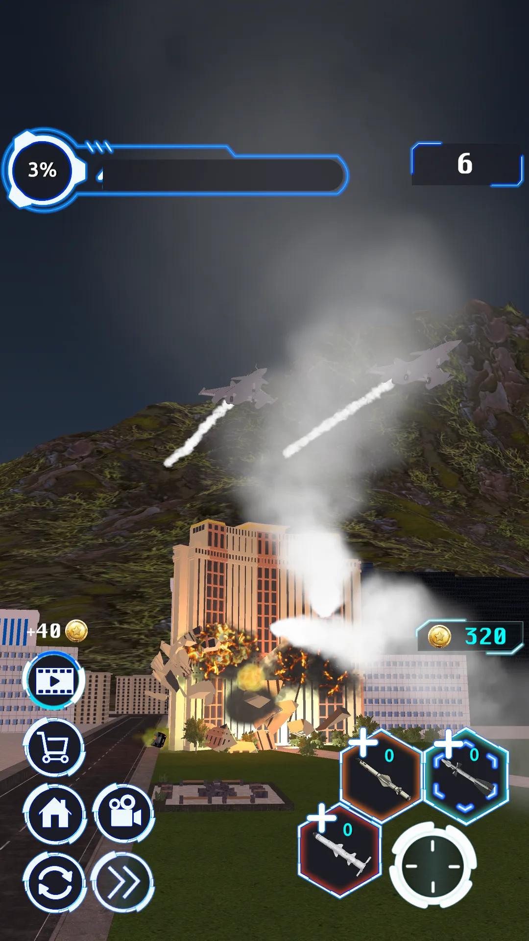 City Demolish: Rocket Smash! | Indus Appstore | Screenshot