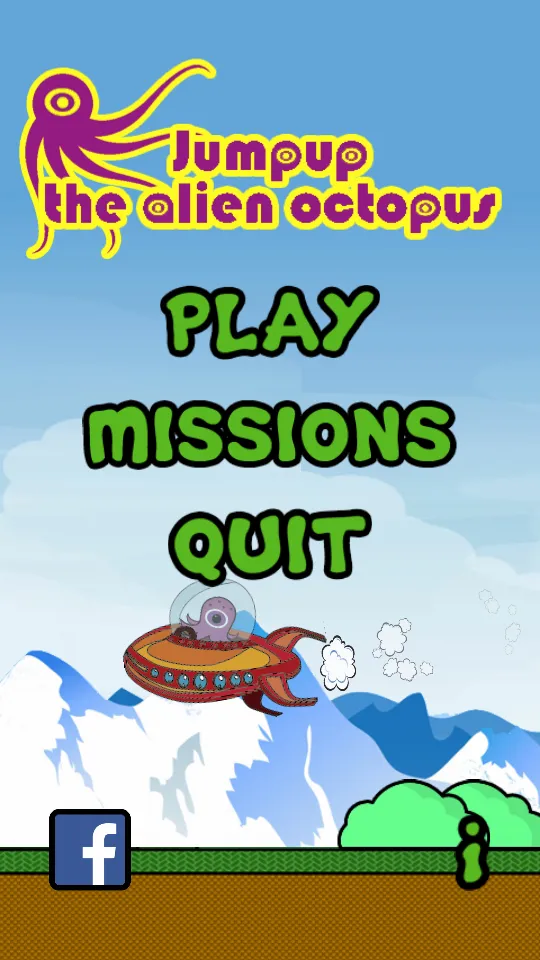 Jump Up: The alien octopus | Indus Appstore | Screenshot