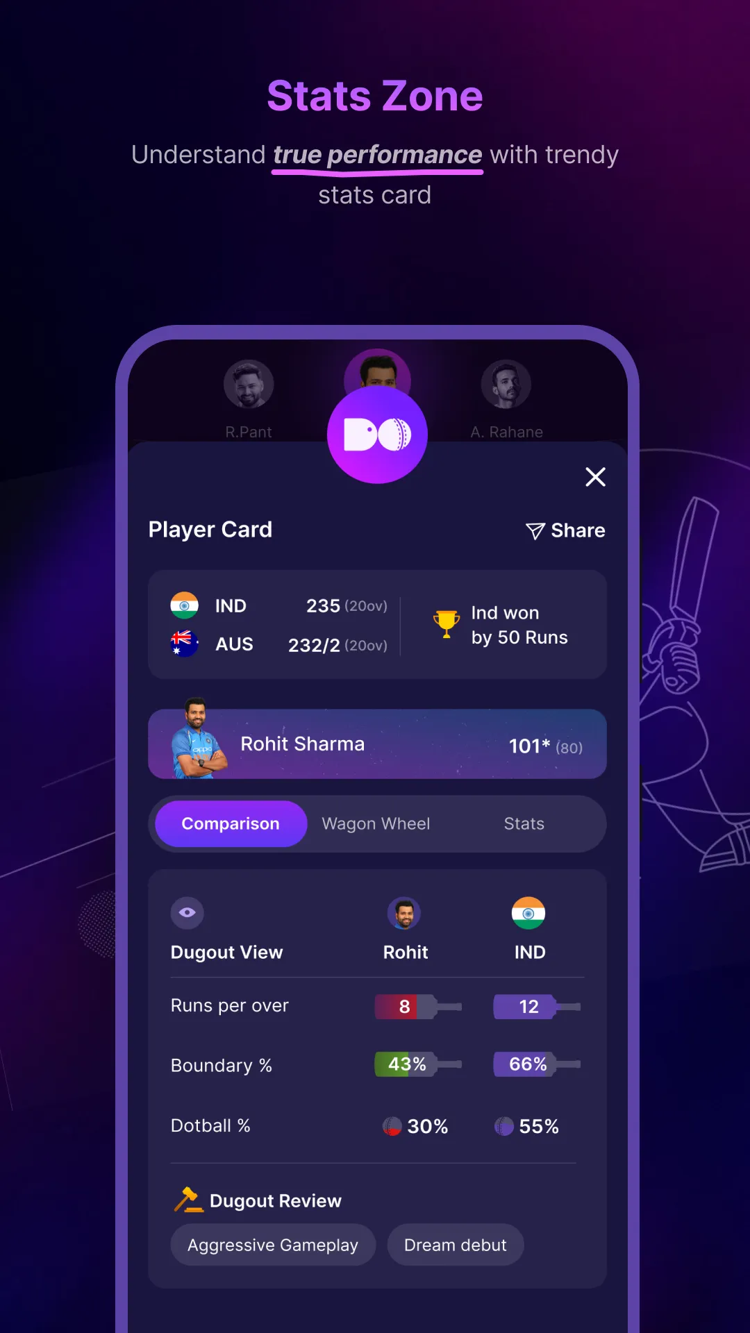 Dugout - Scores, Fans & Banter | Indus Appstore | Screenshot