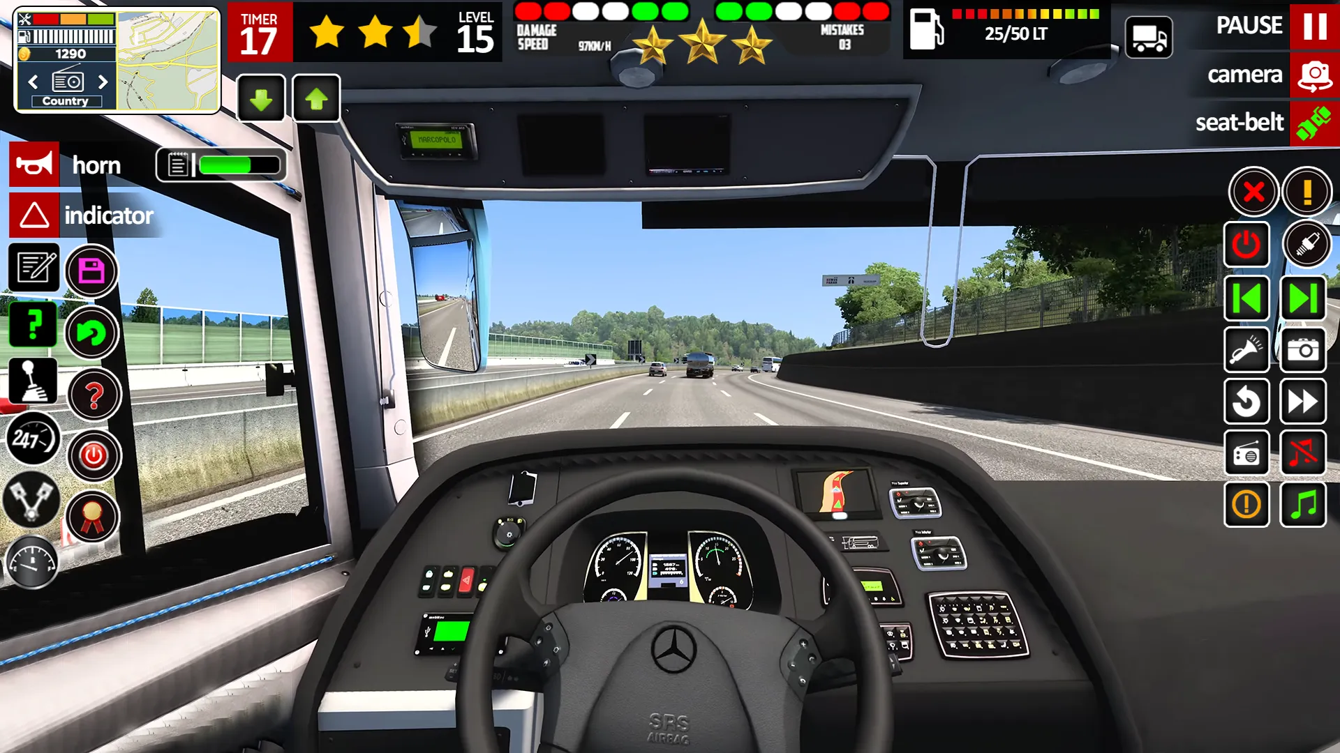 Real Bus Driving Games Sim 3D | Indus Appstore | Screenshot