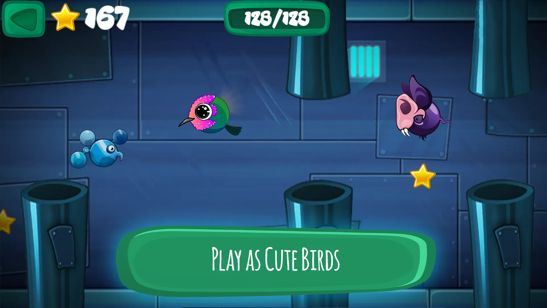 Bouncy Birds | Indus Appstore | Screenshot