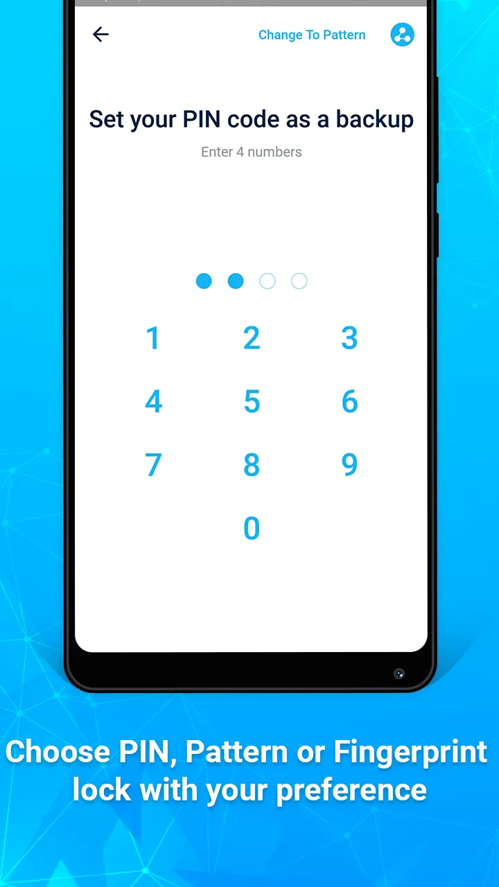 AppLock Lite - Fingerprint | Indus Appstore | Screenshot