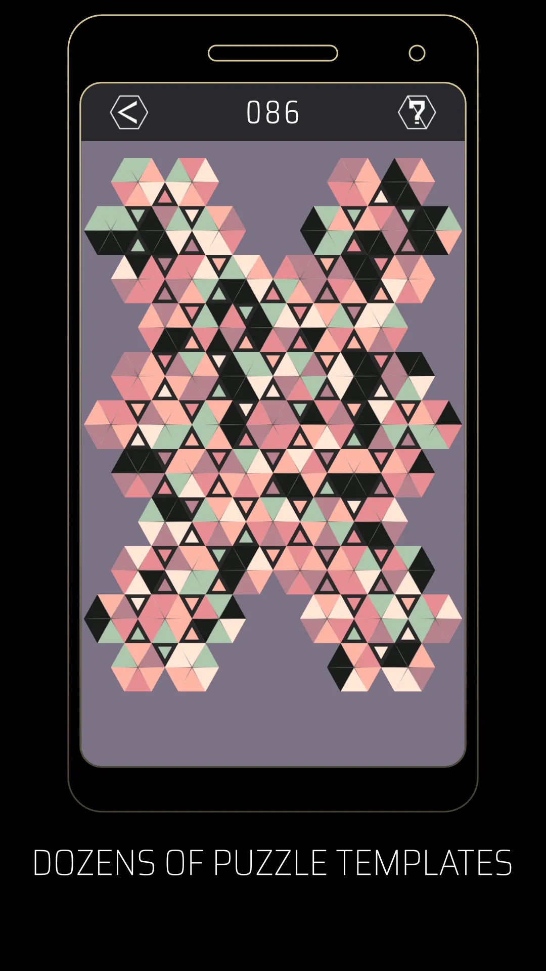 Hexactica - Hexagon puzzle | Indus Appstore | Screenshot