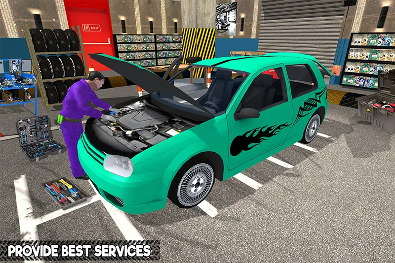 Car Mechanic Robot Workshop | Indus Appstore | Screenshot