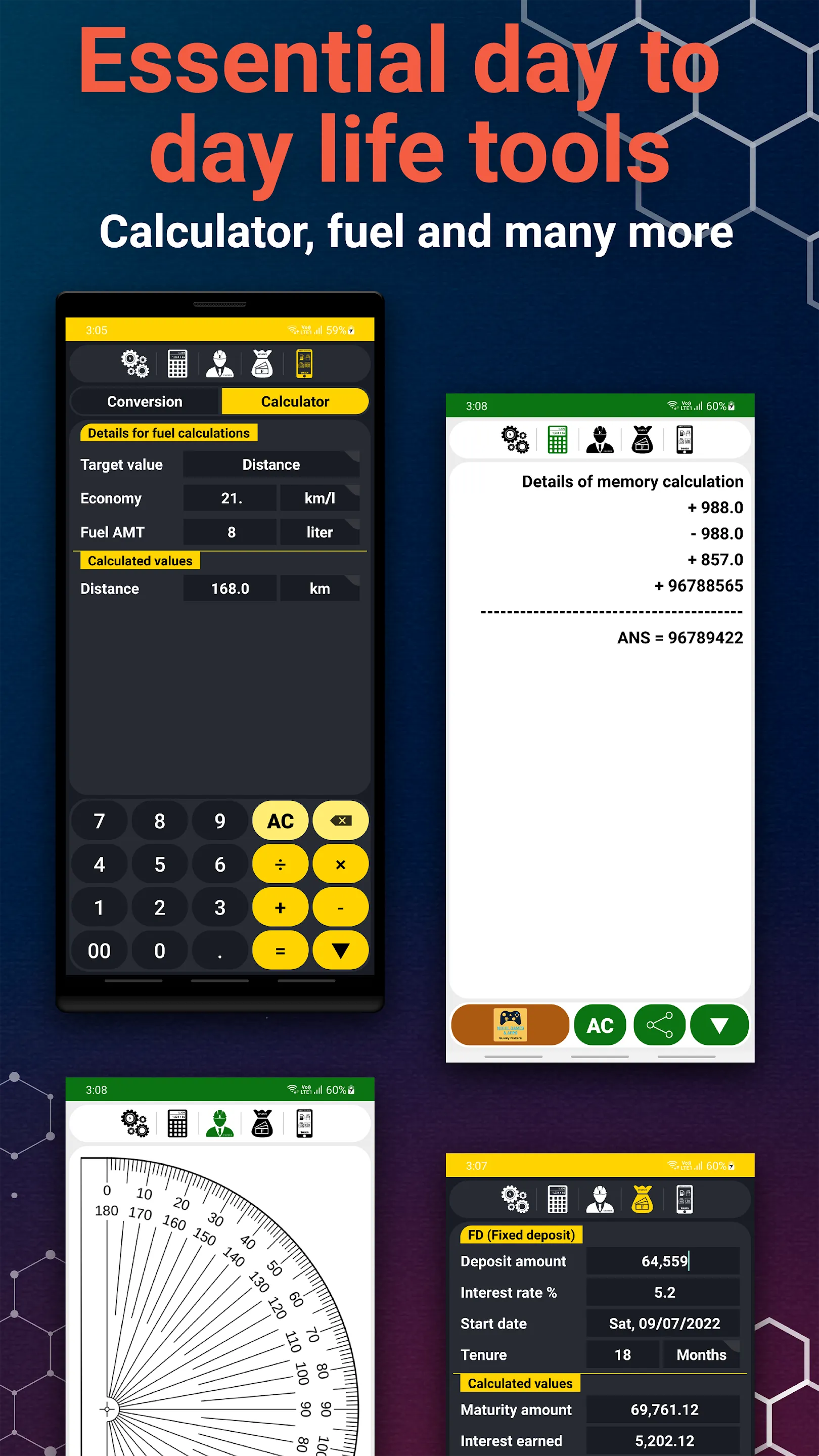 All-In-One Calculator PRO | Indus Appstore | Screenshot