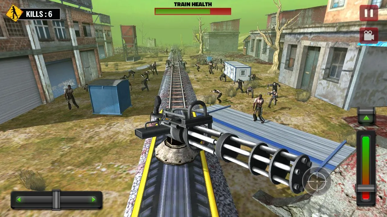 Train shooting - Zombie War | Indus Appstore | Screenshot