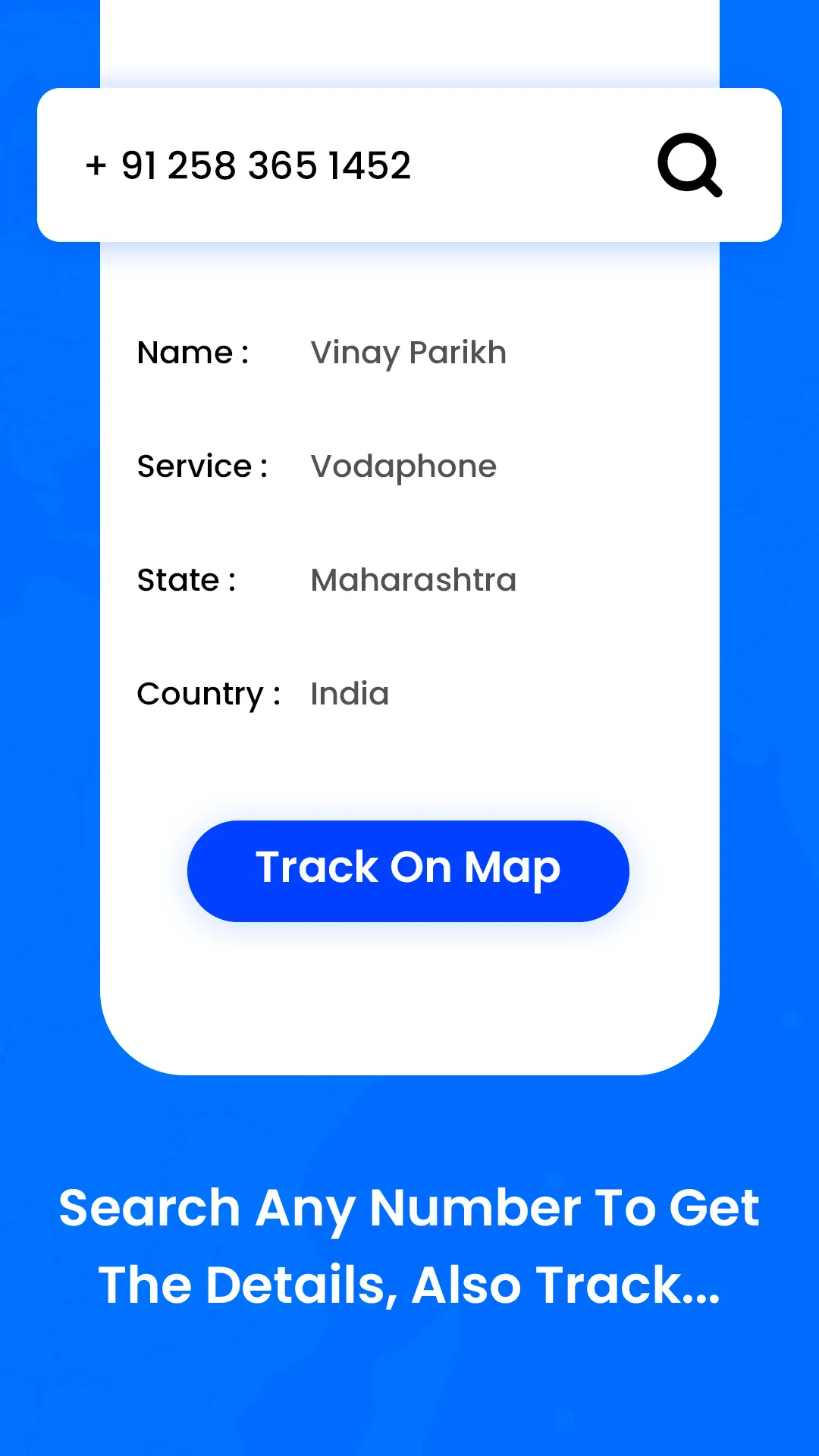 Live Mobile Number Tracker | Indus Appstore | Screenshot