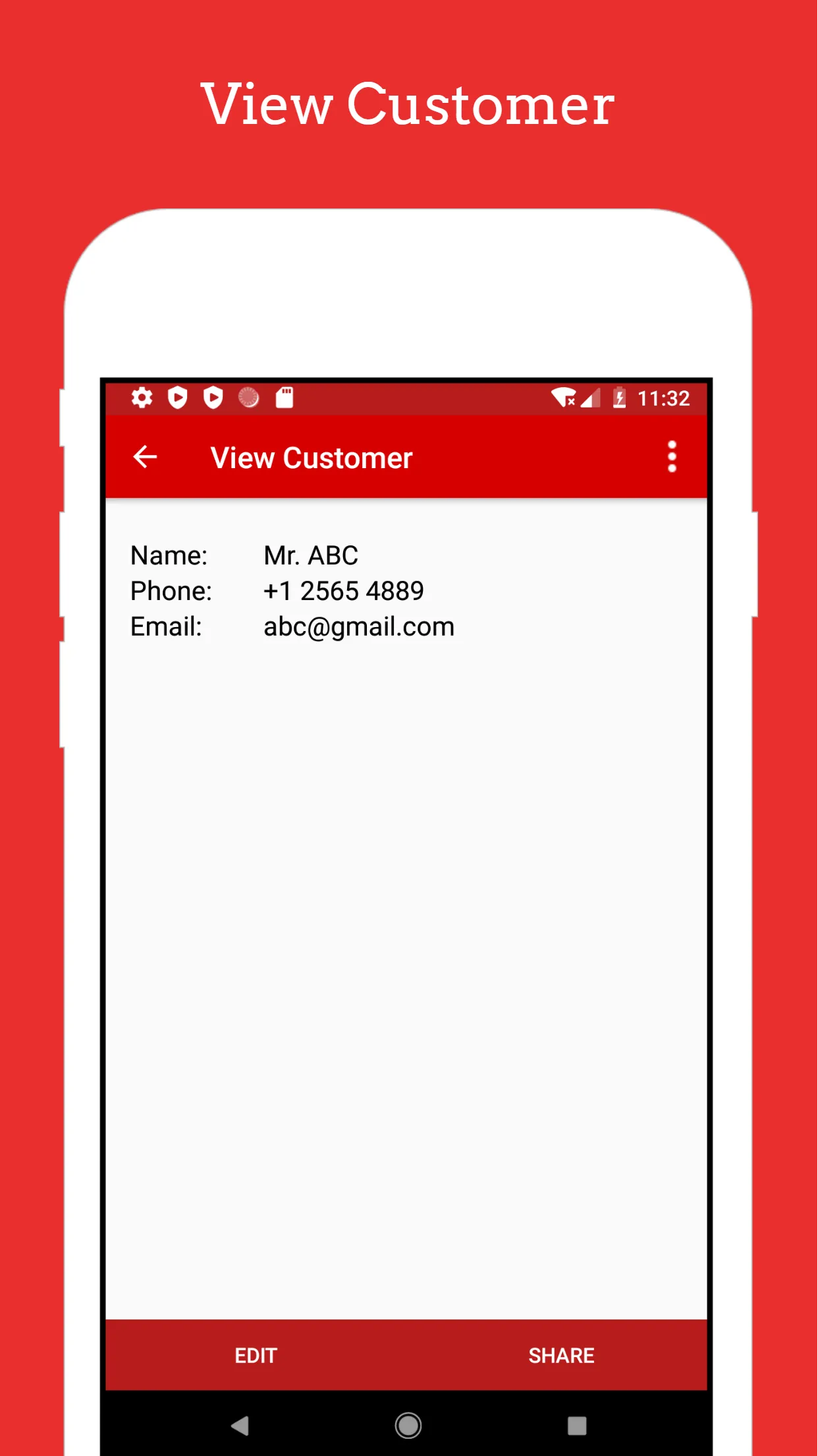 Customer List | Indus Appstore | Screenshot