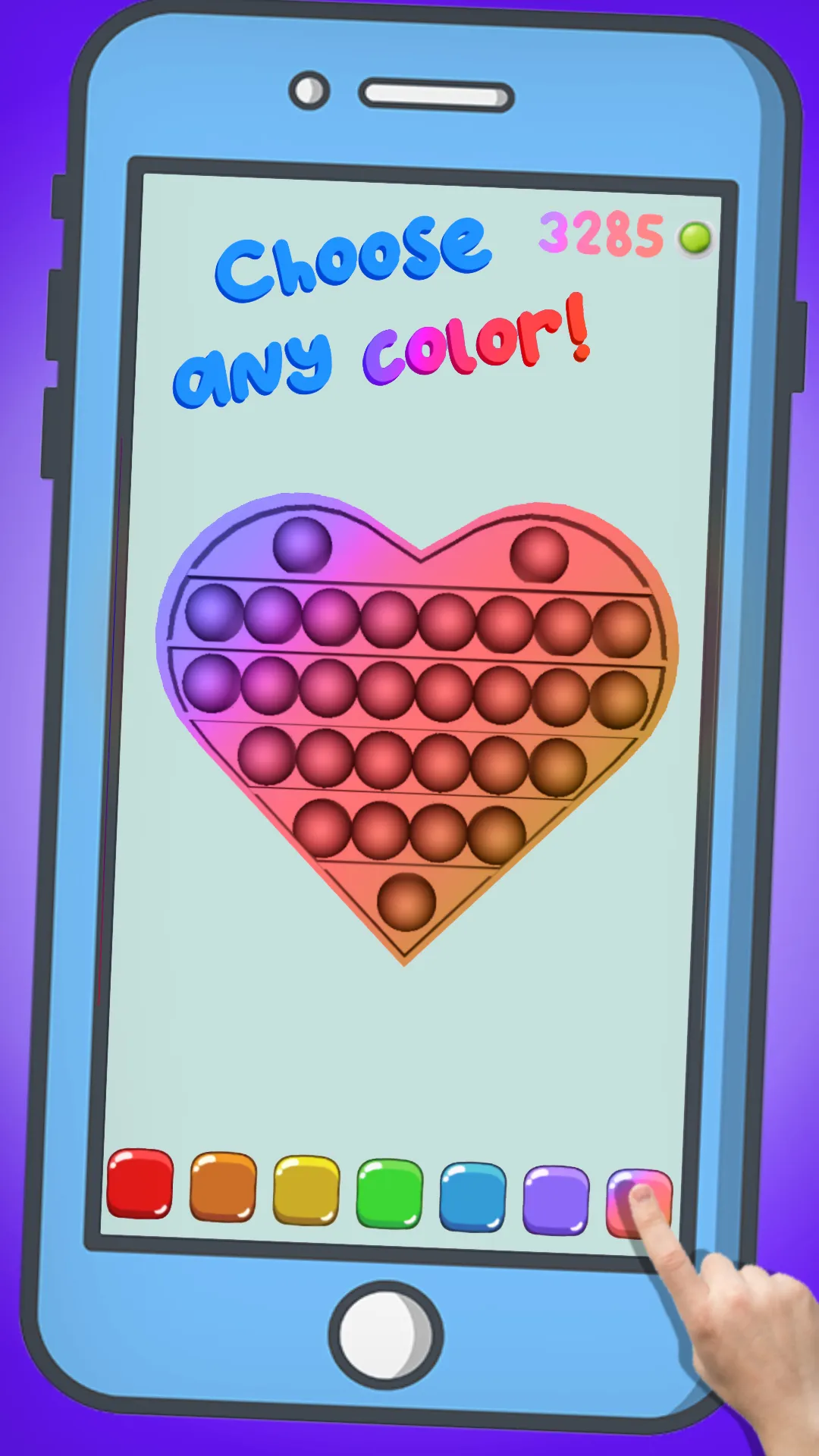 Pop It - Simple dimple game fi | Indus Appstore | Screenshot