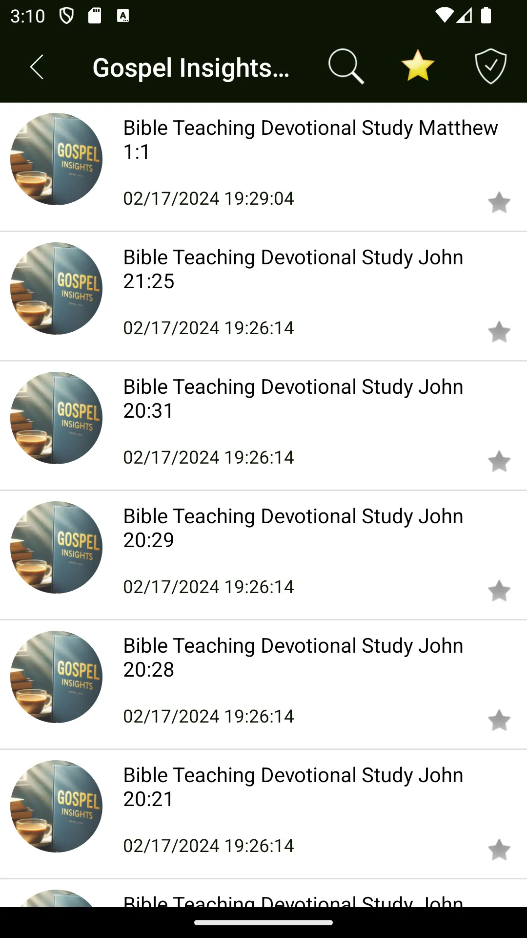 Gospel Insights Bible Teaching | Indus Appstore | Screenshot