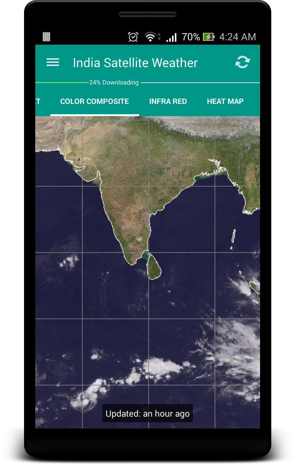 India Satellite Weather | Indus Appstore | Screenshot