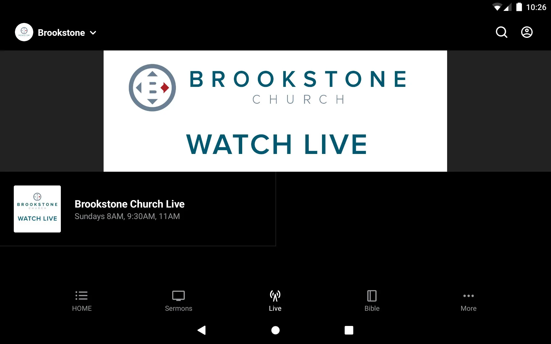 Brookstone Baptist Church | Indus Appstore | Screenshot