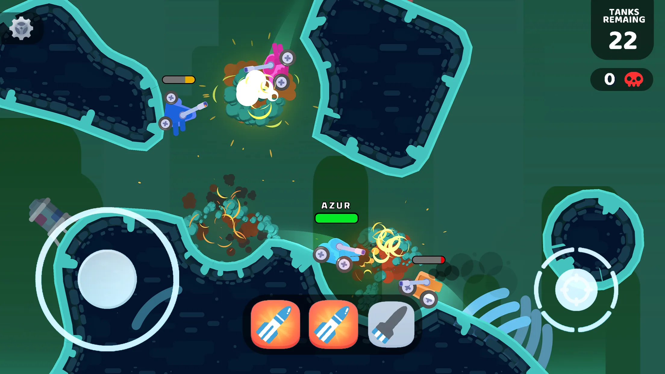 Mad Royale io – Tank Battle | Indus Appstore | Screenshot