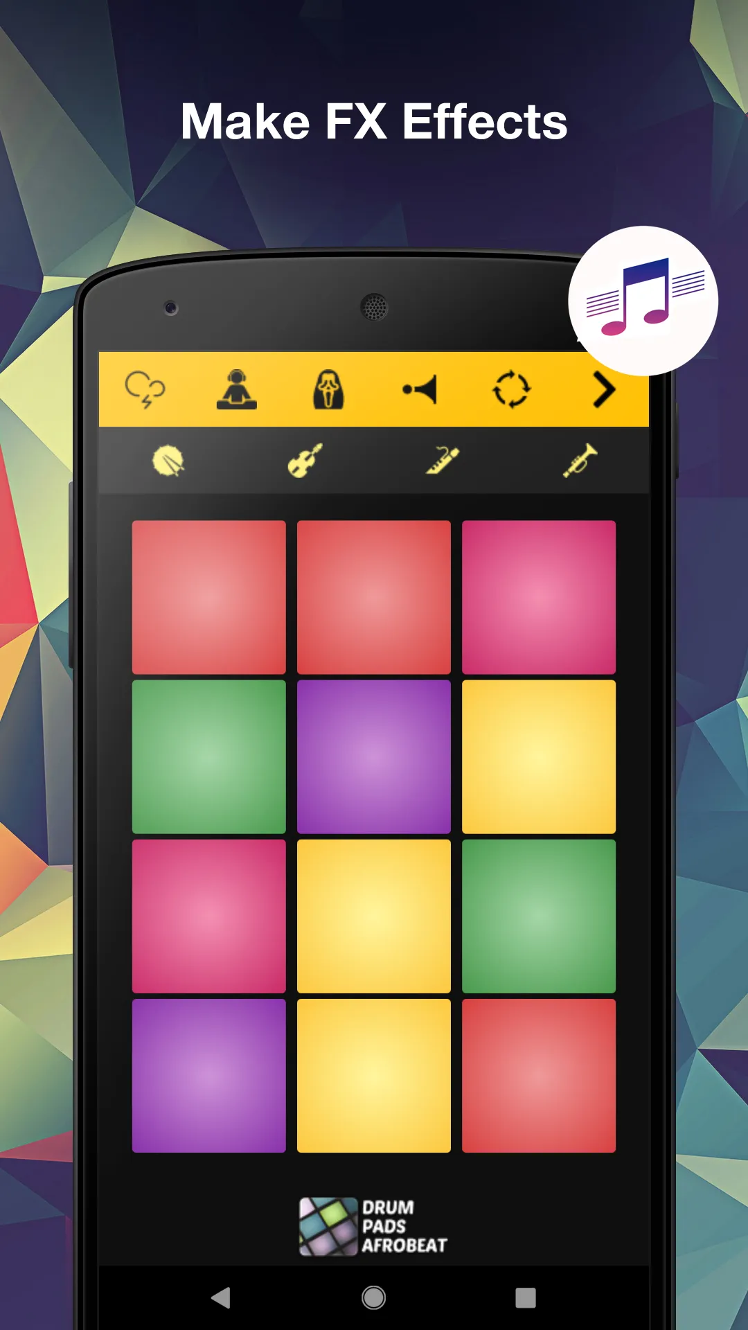 Drum Pad Afro - Beat Maker Mac | Indus Appstore | Screenshot