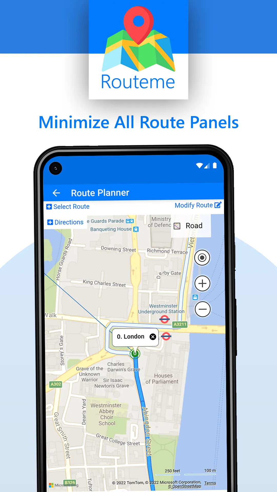 Routeme - Route Planner & Maps | Indus Appstore | Screenshot