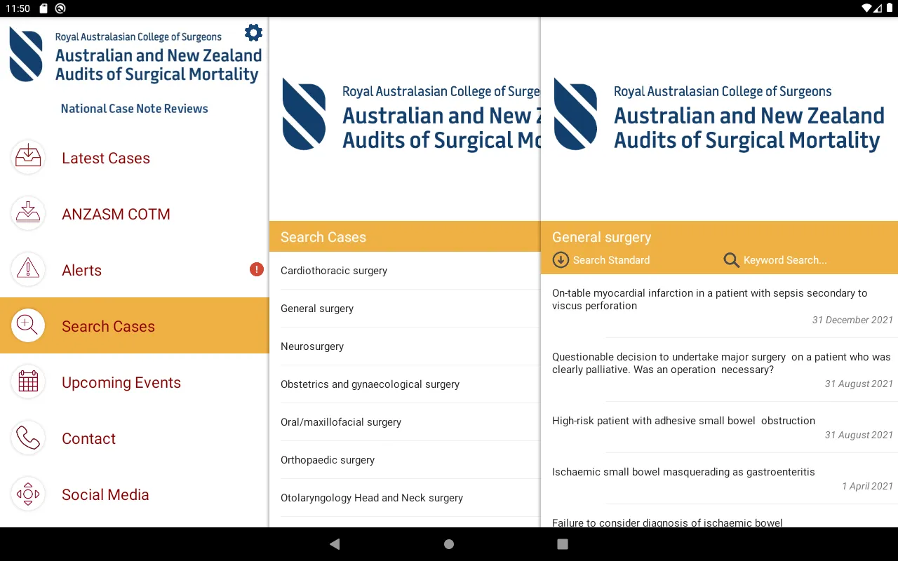 ANZASM National Case Reviews | Indus Appstore | Screenshot