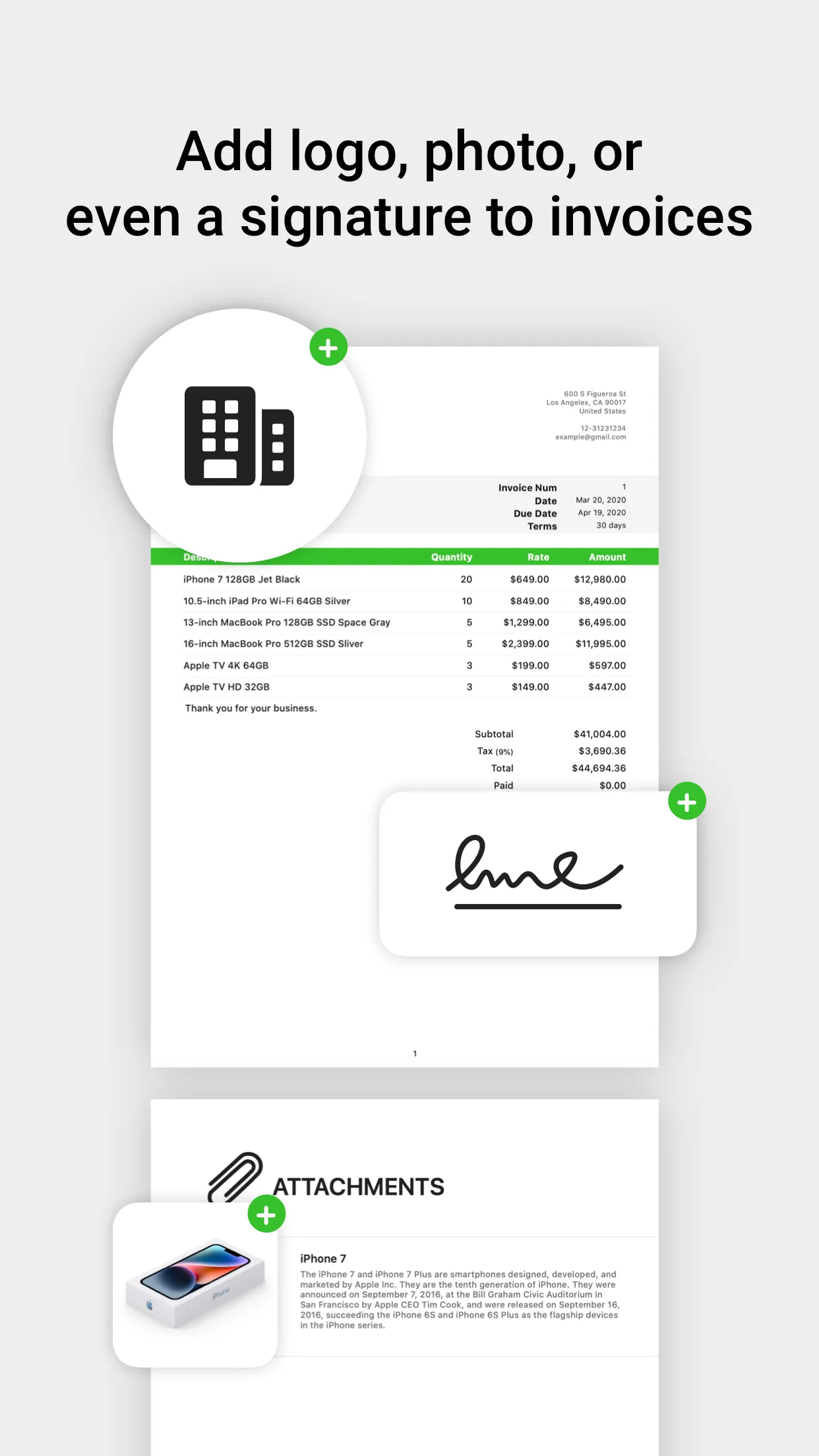 Invoice Maker - Tiny Invoice | Indus Appstore | Screenshot