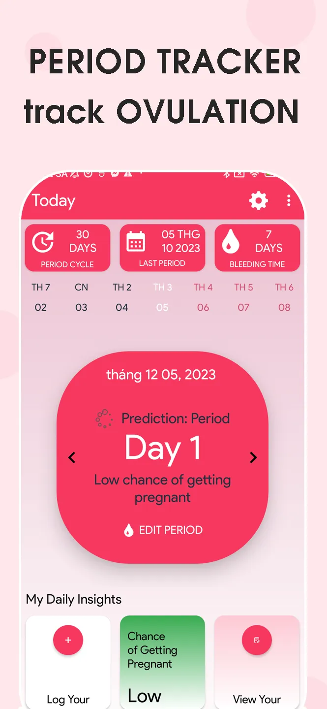 MyEva Calendar | Indus Appstore | Screenshot