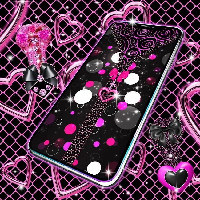 Locker black and pink | Indus Appstore | Screenshot