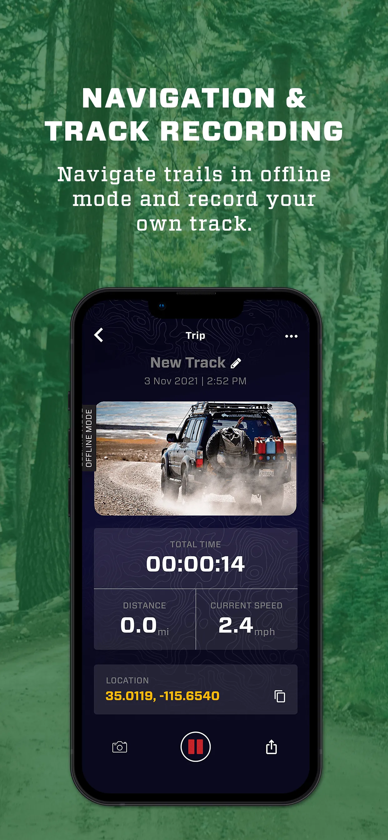 Overland Bound One: Map & GPS | Indus Appstore | Screenshot