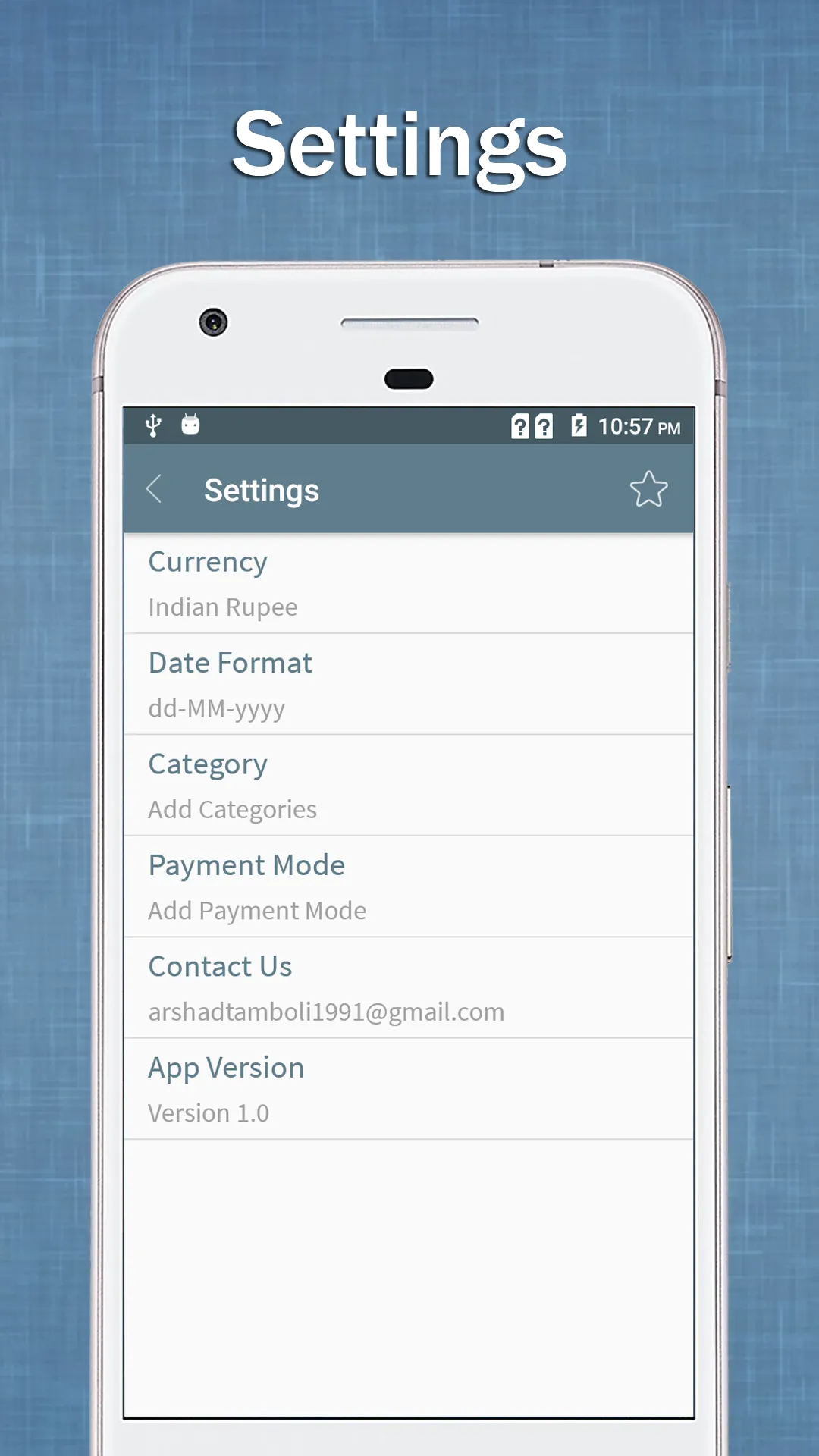 Daily Expenses Manager | Indus Appstore | Screenshot