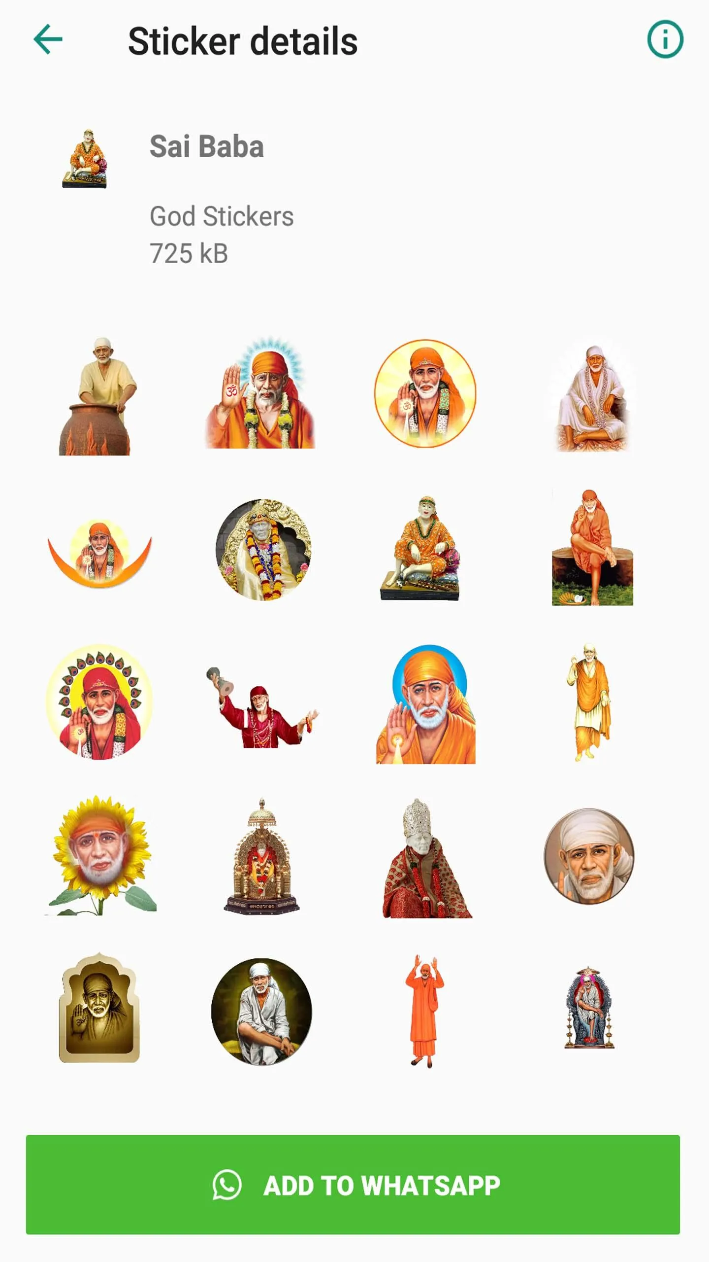 All God Stickers | Indus Appstore | Screenshot