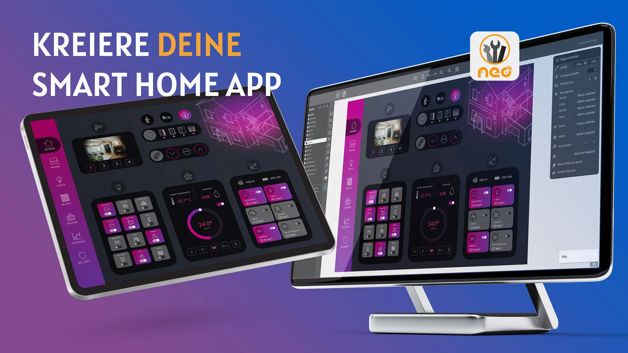 AIO REMOTE NEO - Smart Home | Indus Appstore | Screenshot