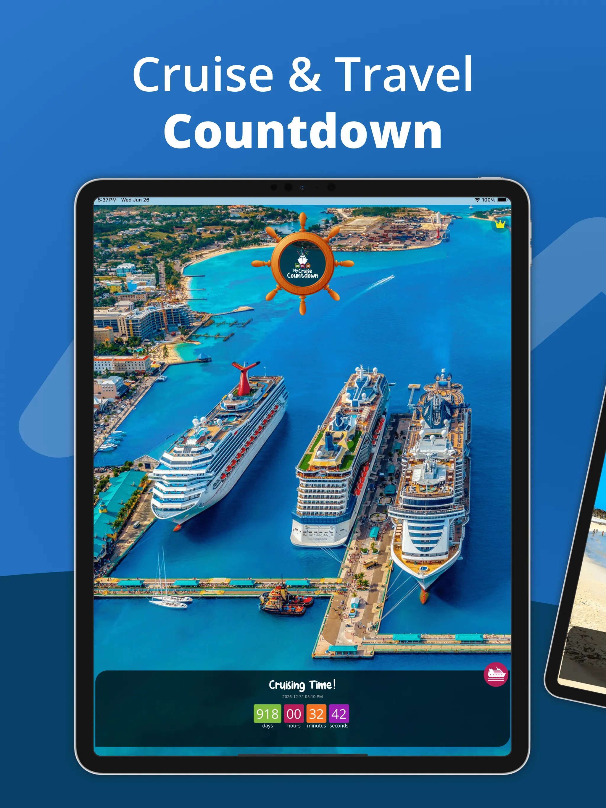 Cruise Countdown | Indus Appstore | Screenshot