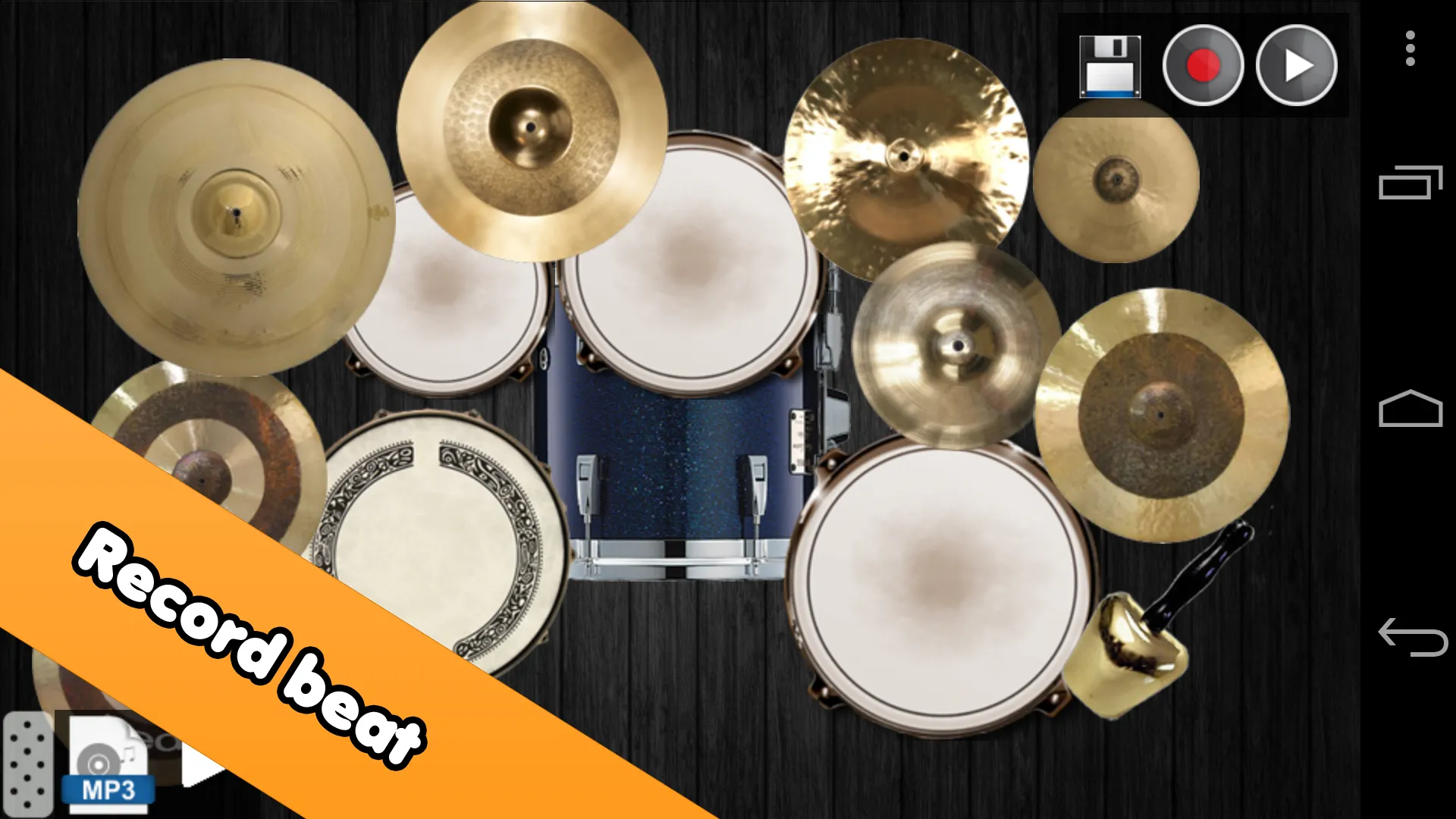 Drum kit | Indus Appstore | Screenshot