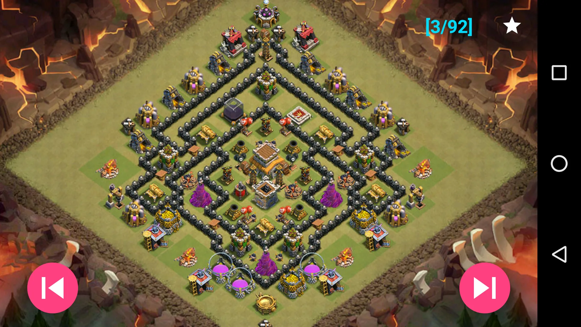 War layouts for Clash of Clans | Indus Appstore | Screenshot