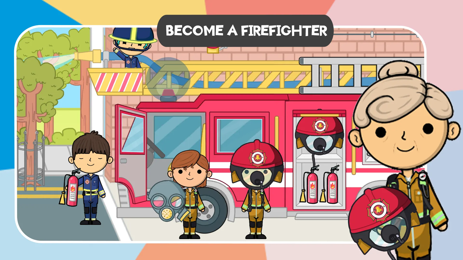 Lila's World:Community Helpers | Indus Appstore | Screenshot