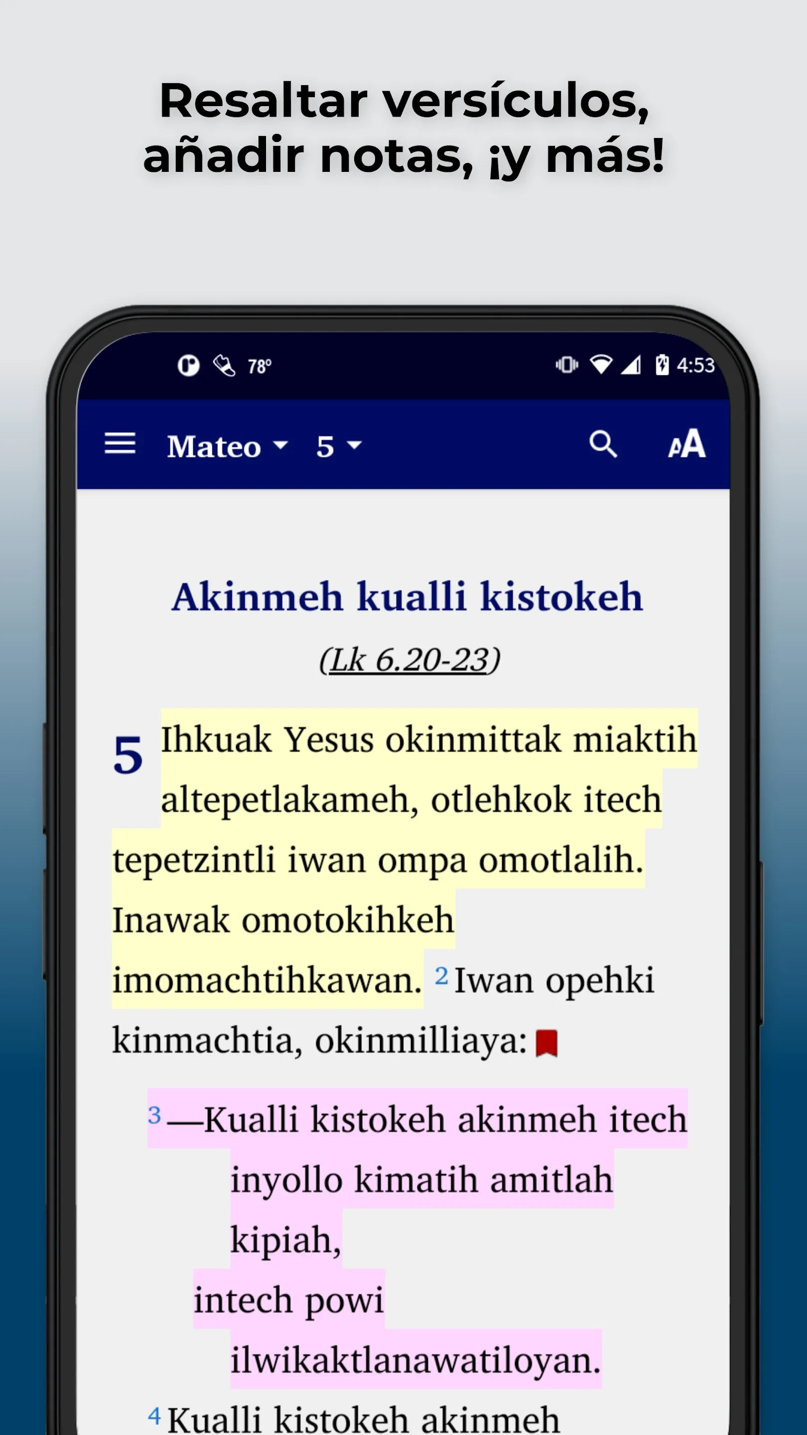 Nahuatl Orizaba - Bible | Indus Appstore | Screenshot