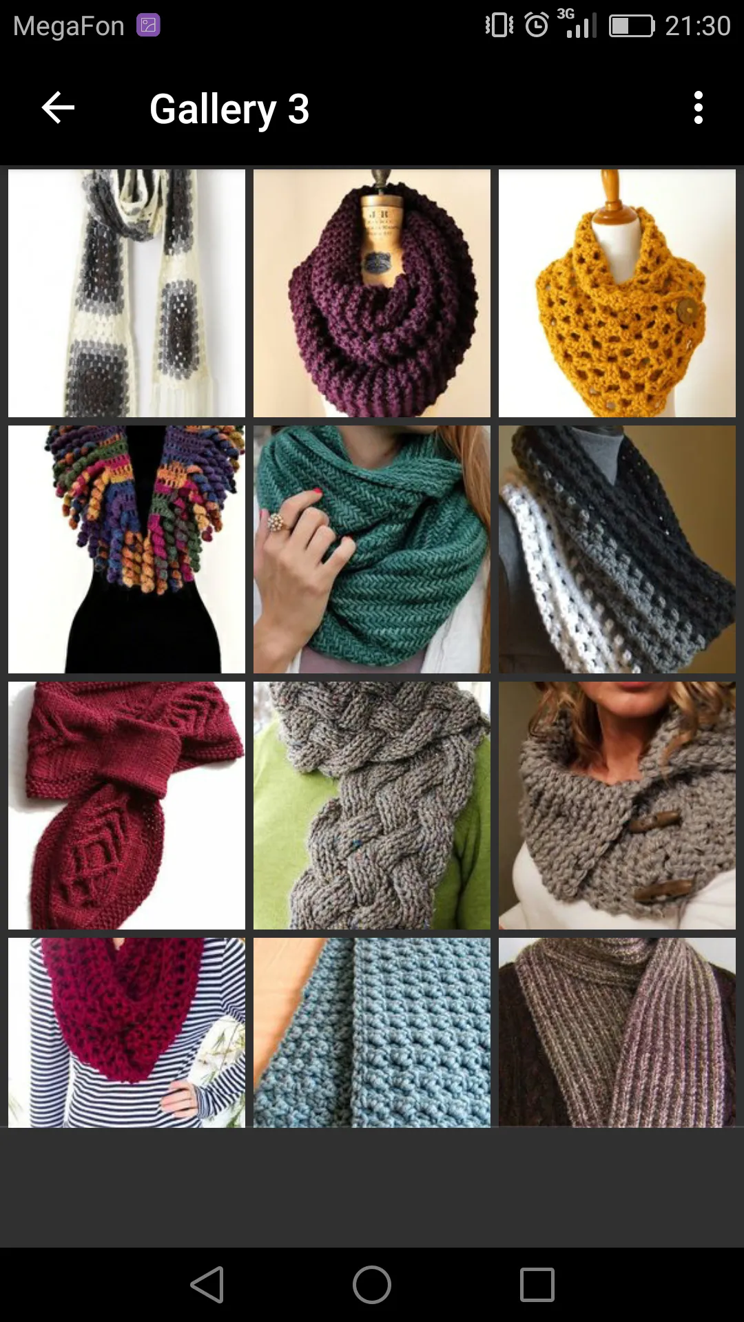 Crochet Scarf Patterns | Indus Appstore | Screenshot