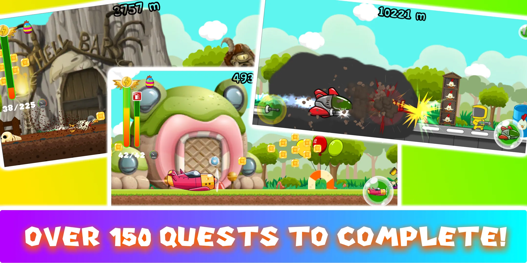 Chicken Cannon | Indus Appstore | Screenshot