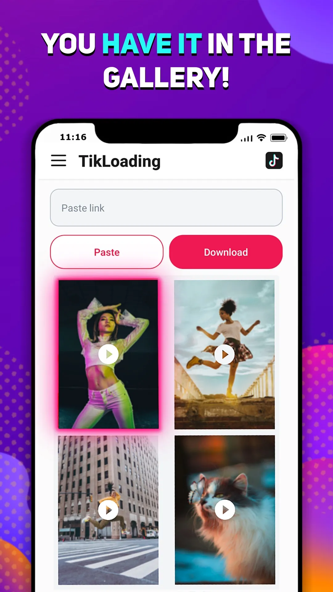 Video Downloader for TikTok | Indus Appstore | Screenshot