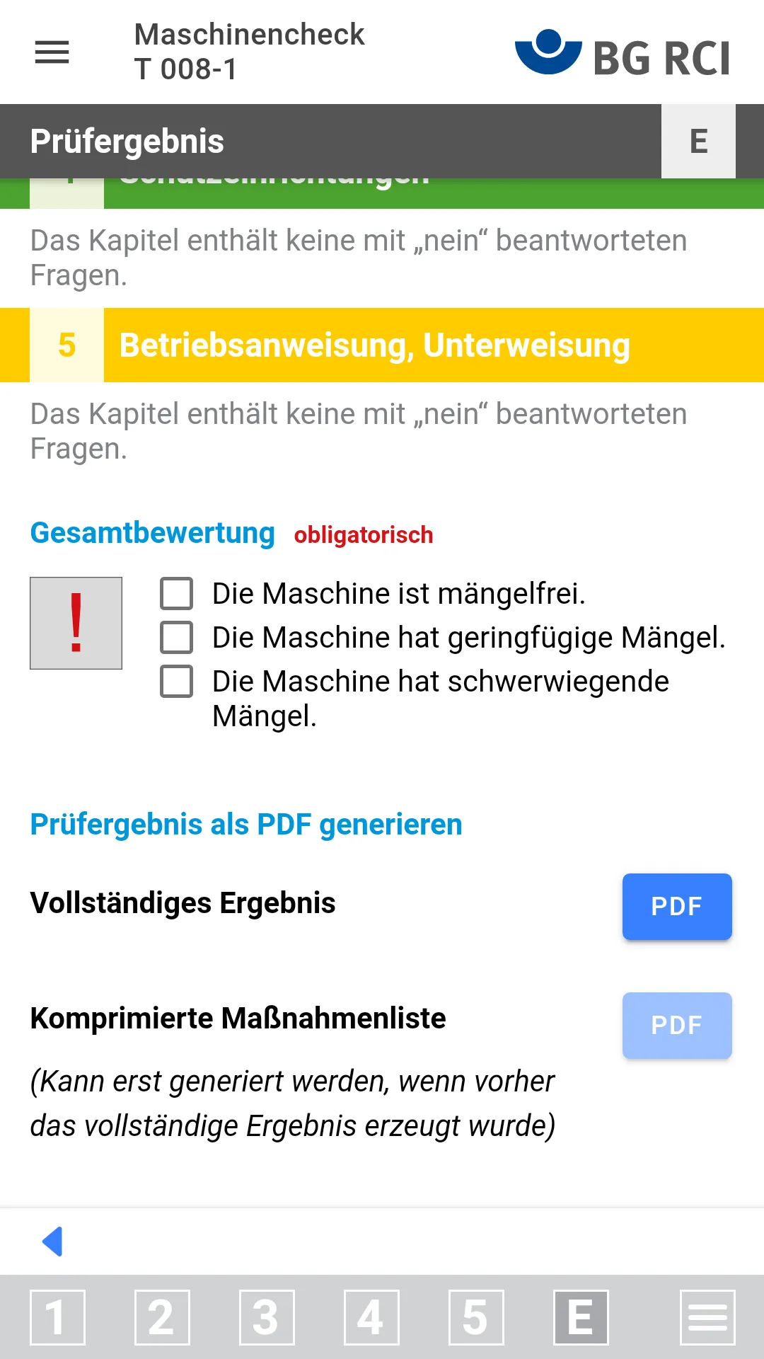 Maschinencheck | Indus Appstore | Screenshot